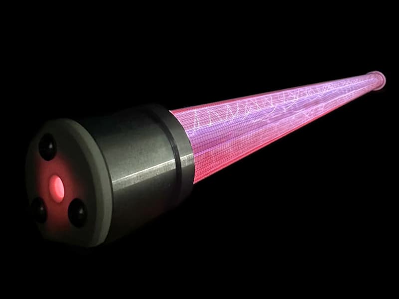 ¿Cuáles son los principales usos industriales de una fuente de luz de excímero de 172 nm?